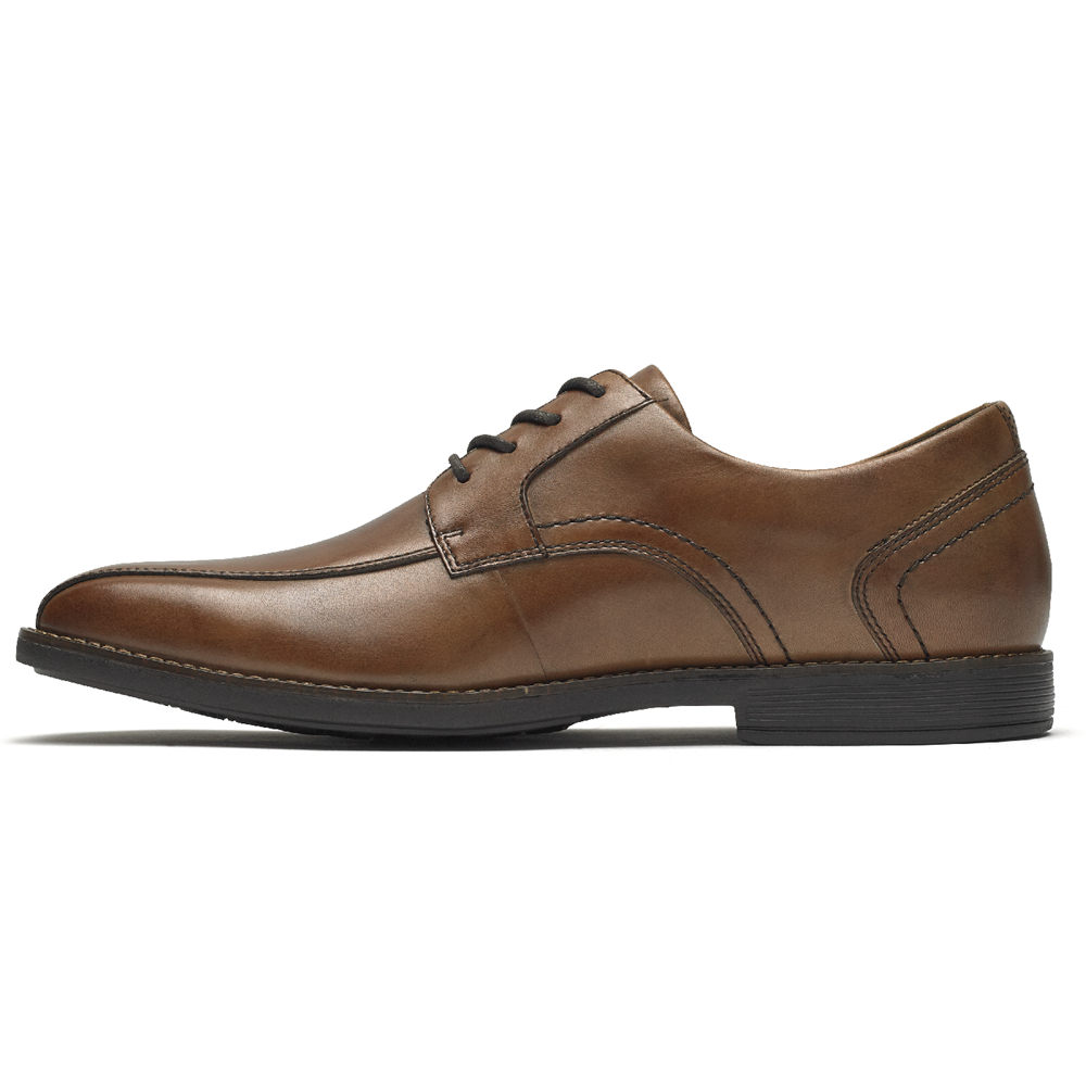 Rockport Oxfords For Mens Brown - Slayter Bike Toe - VL1076835